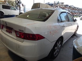 2005 Acura TSX White 2.4L AT #A24947